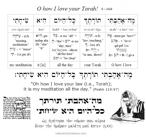 Psalm 119:97 Hebrew - Podcast